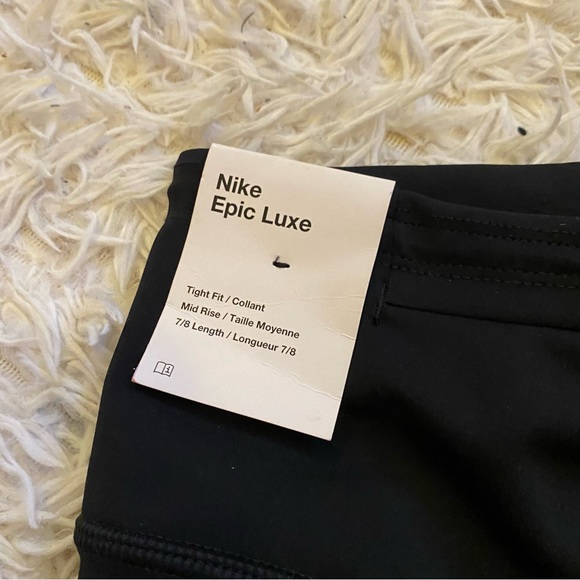 NWT NIKE Epic Luxe Mid-Rise leggings size XS - Picture 9 of 12